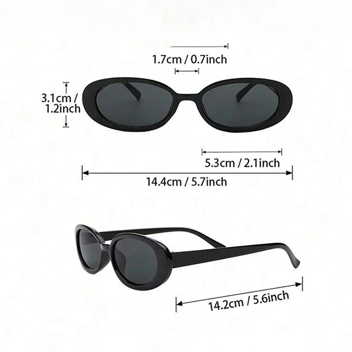 Eclipse Oval Polarized Sunglasses - Image 3