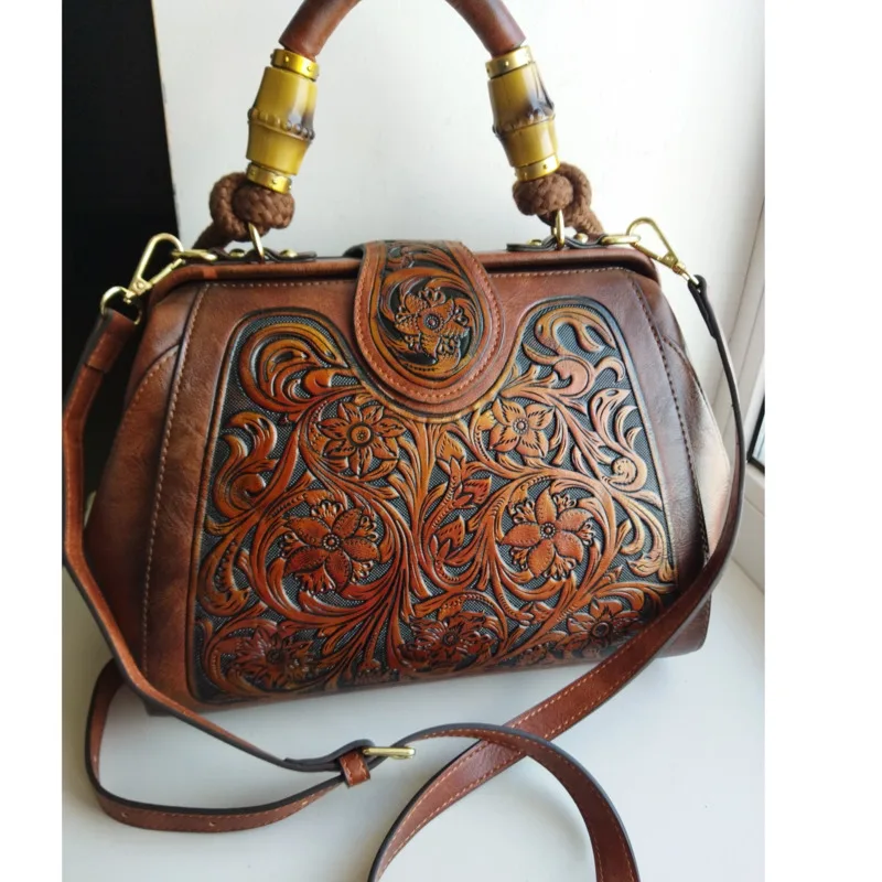 Amalfi Italian Leather Handbag – Timeless Elegance - Image 5