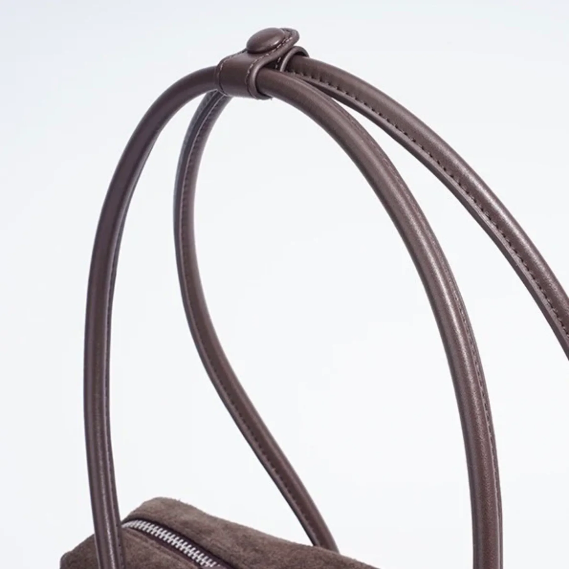 Amaranthe Genuine Leather Tassel Pendant Shoulder Pillow Bag - Image 10