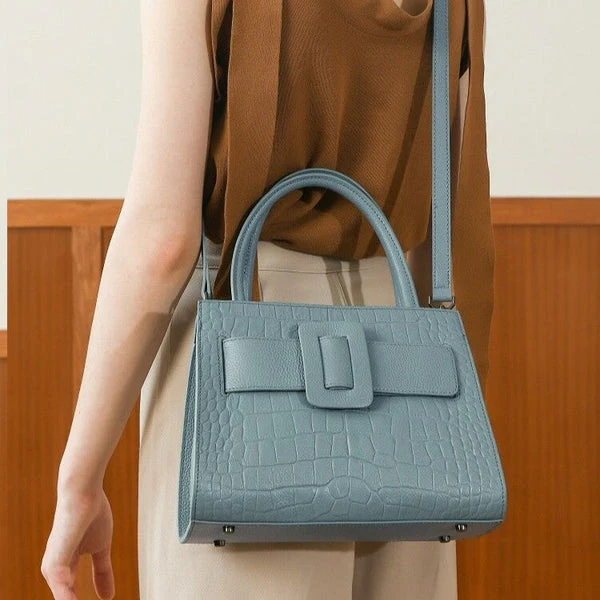 Amelia Leather Tote Bag – Elegant and Practical - Image 7