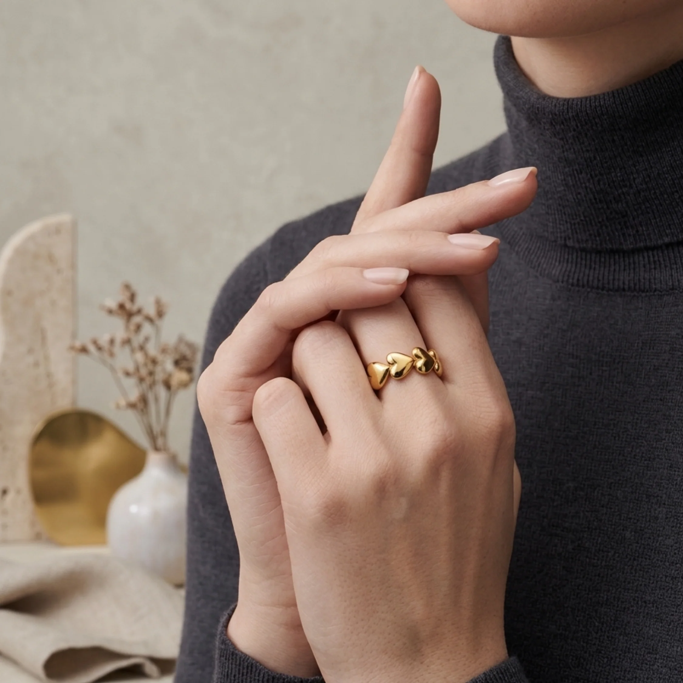 Amorette Passion Heart Ring - Image 5