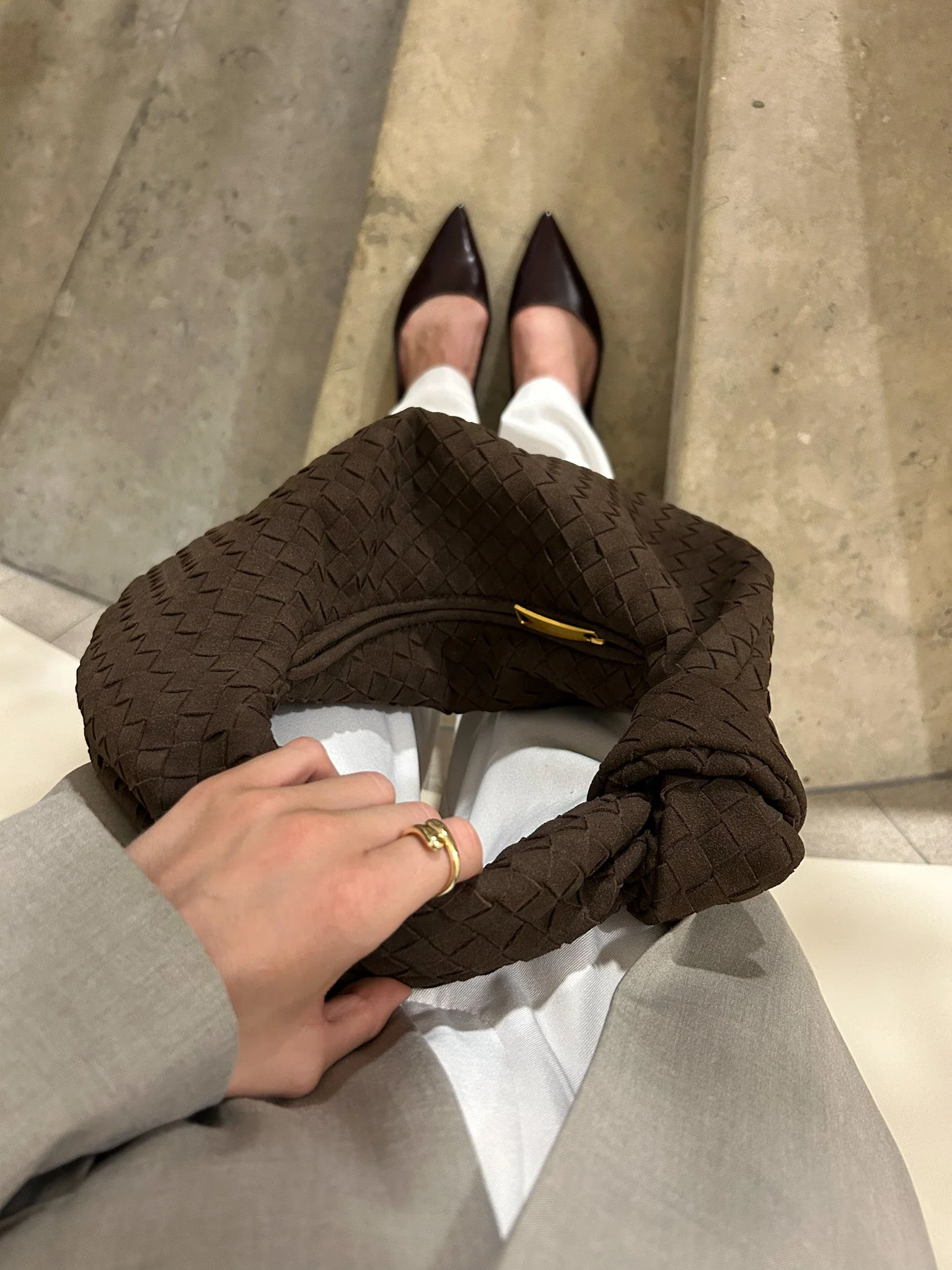 Aurelia Luxe Woven Maxi Bag - Image 23