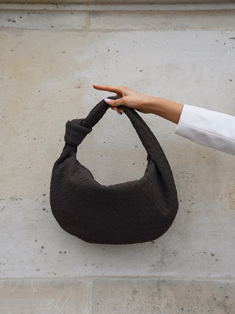 Aurelia Luxe Woven Maxi Bag - Image 8