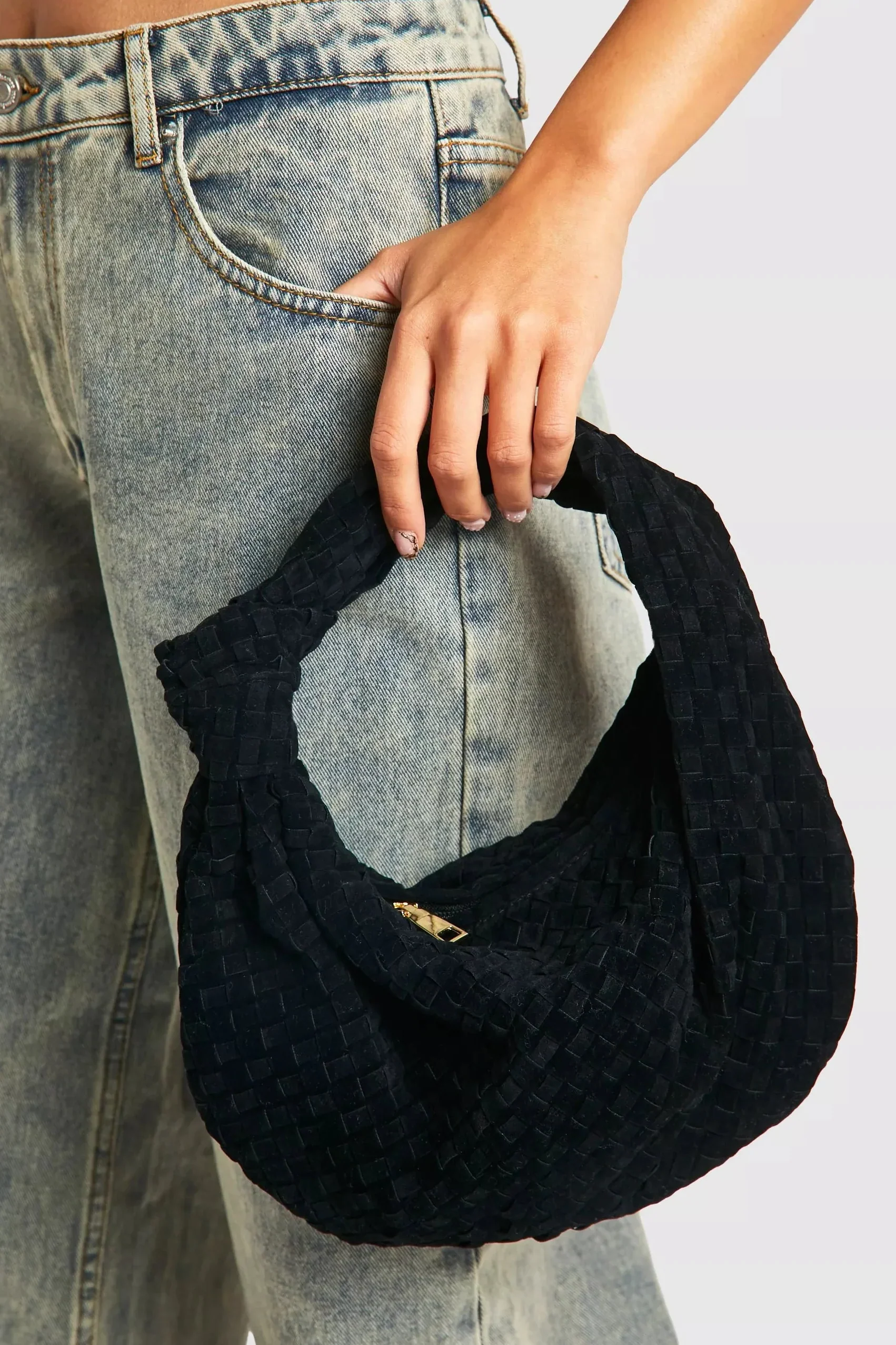 Aurelia Luxe Woven Maxi Bag - Image 9