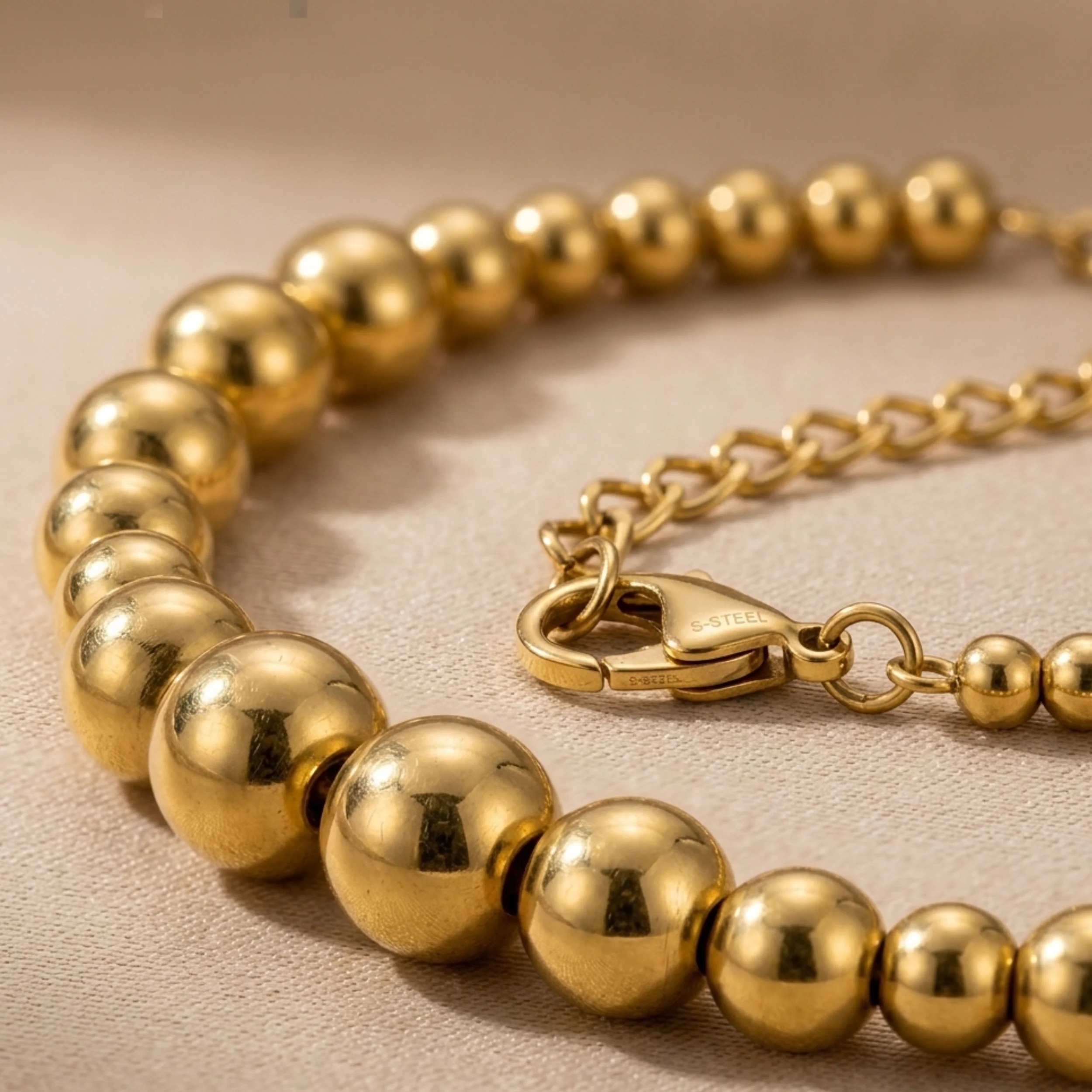 Calira Golden Sphere Bracelet - Image 6