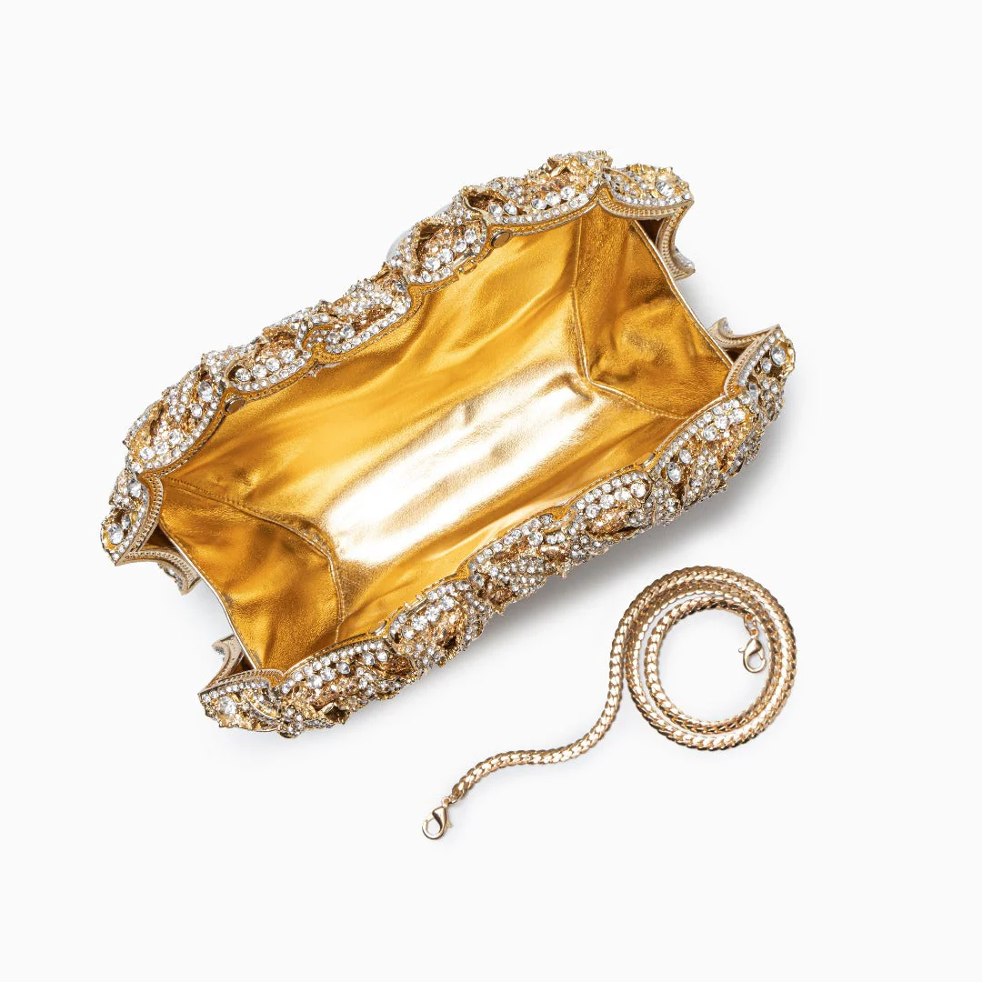 Cecilia Rose Luxury Jewel Evening Clutch Bag - Image 5