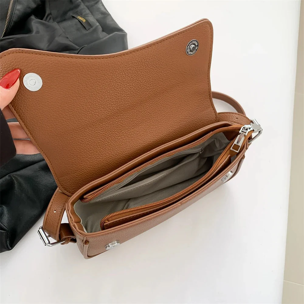 Celestia Curve Baguette Shoulder Bag - Image 13