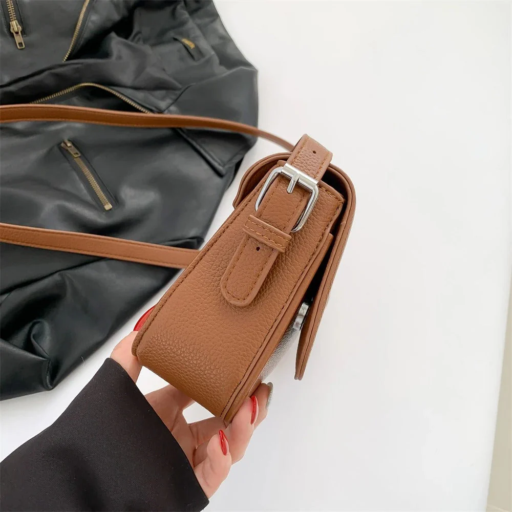 Celestia Curve Baguette Shoulder Bag - Image 8