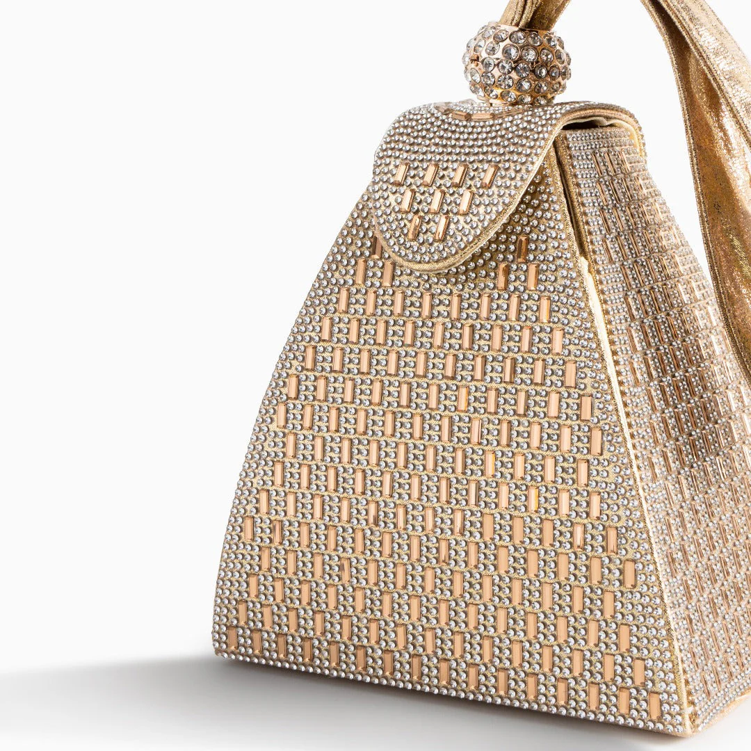 Chic Crystal Luxury Evening Handbag - Image 12