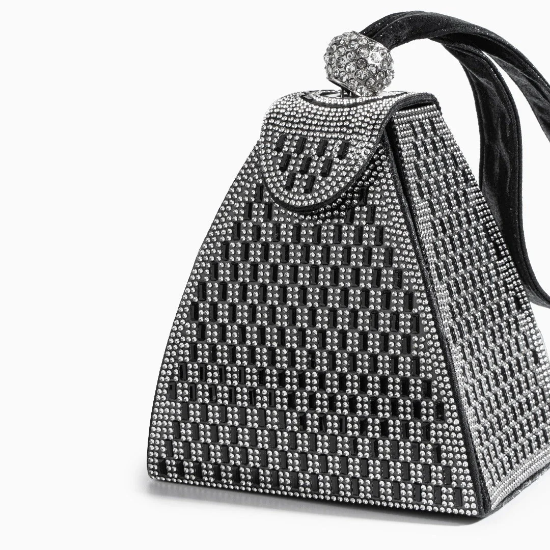 Chic Crystal Luxury Evening Handbag - Image 7