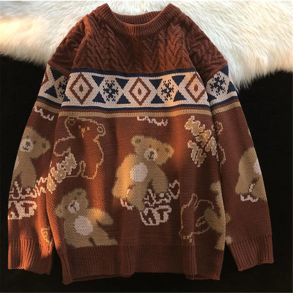 Christmas Themed Snow Bear Sweater - Image 9