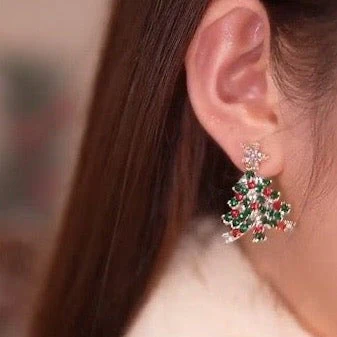 Christmas Tree Earrings - Image 4