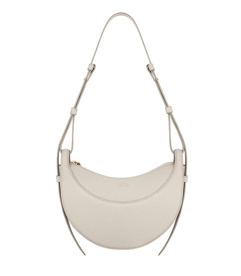 Crescent Vegan Leather Shoulder Bag - Image 5