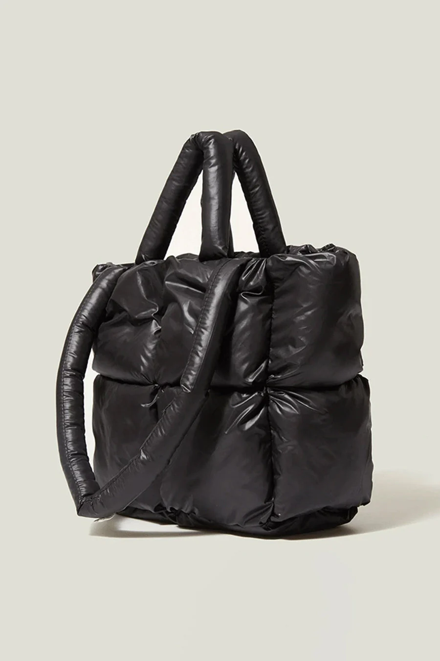 CloudChic Quilted Puffer Tote - Image 10