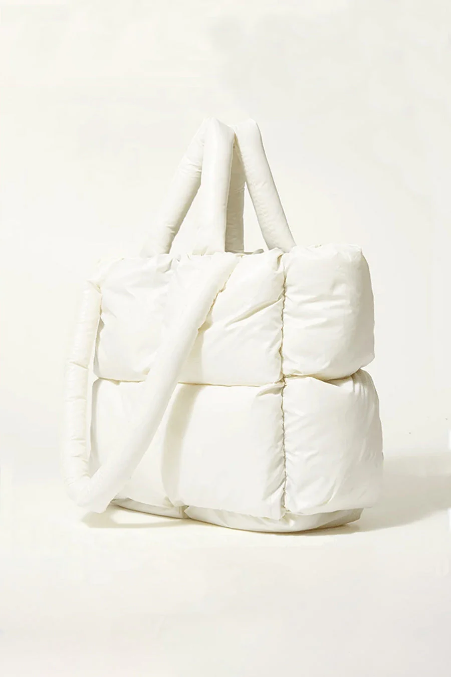 CloudChic Quilted Puffer Tote - Image 2