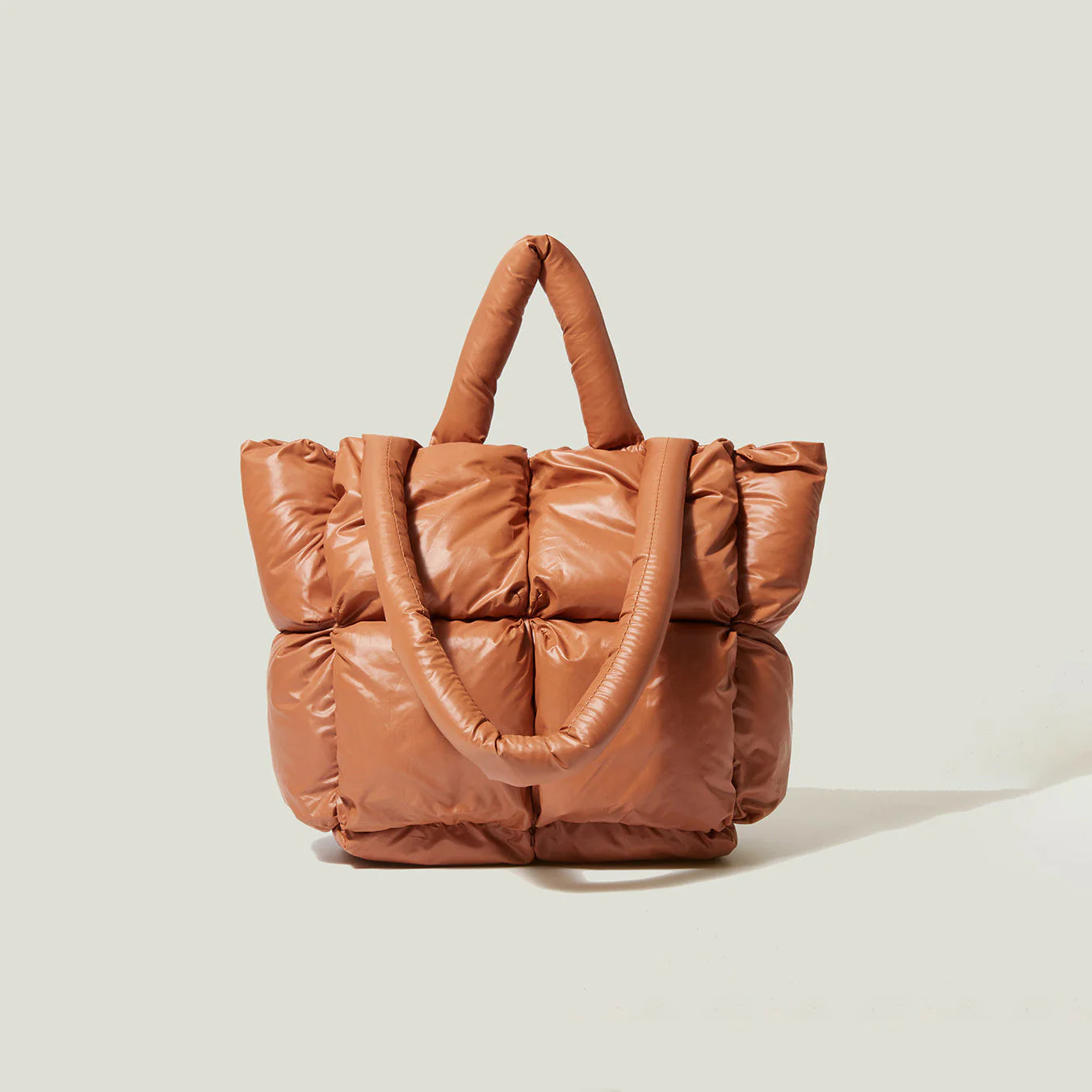 CloudChic Quilted Puffer Tote - Image 5