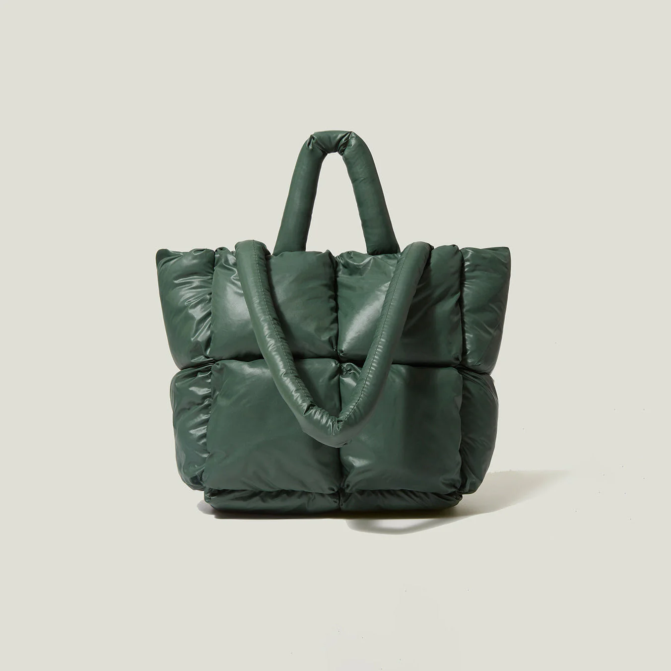 CloudChic Quilted Puffer Tote - Image 6