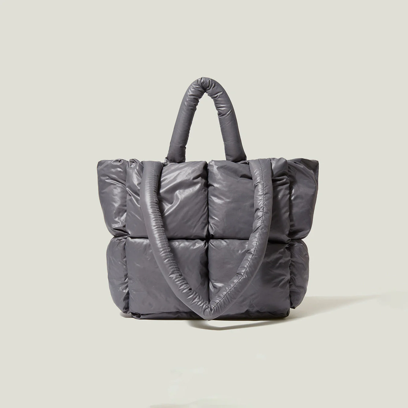 CloudChic Quilted Puffer Tote - Image 8