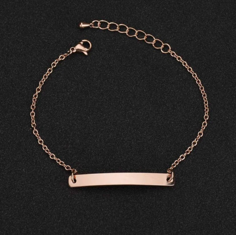 Couple's Engraved Bracelet Set - Image 5