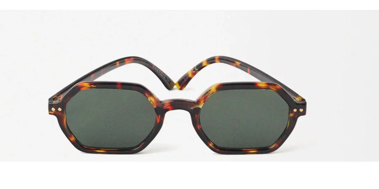 Retro Chic Tortoise Shell Polarized Sunglasses