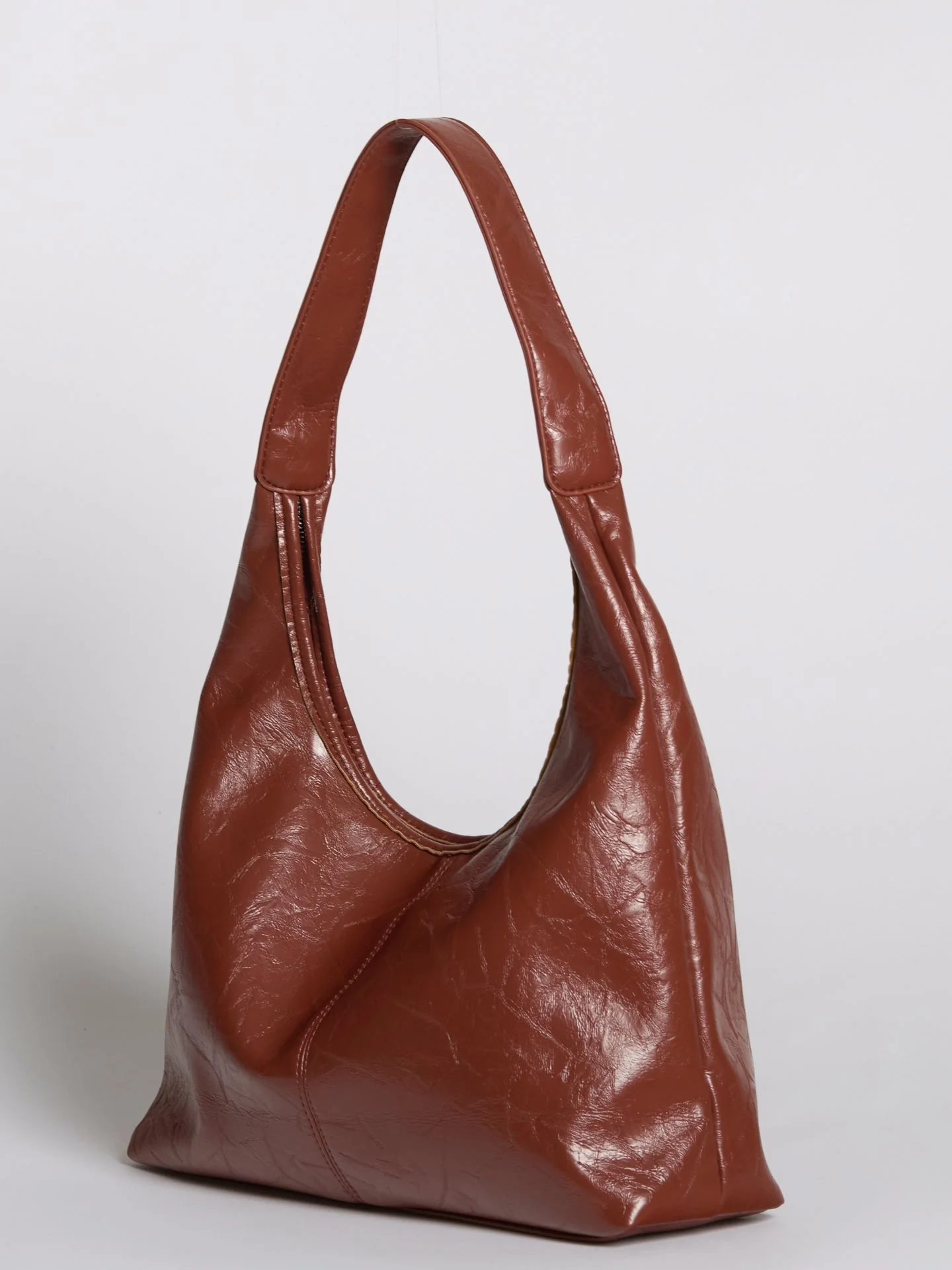 Scarlett Distressed Vegan Leather Tote - Image 12