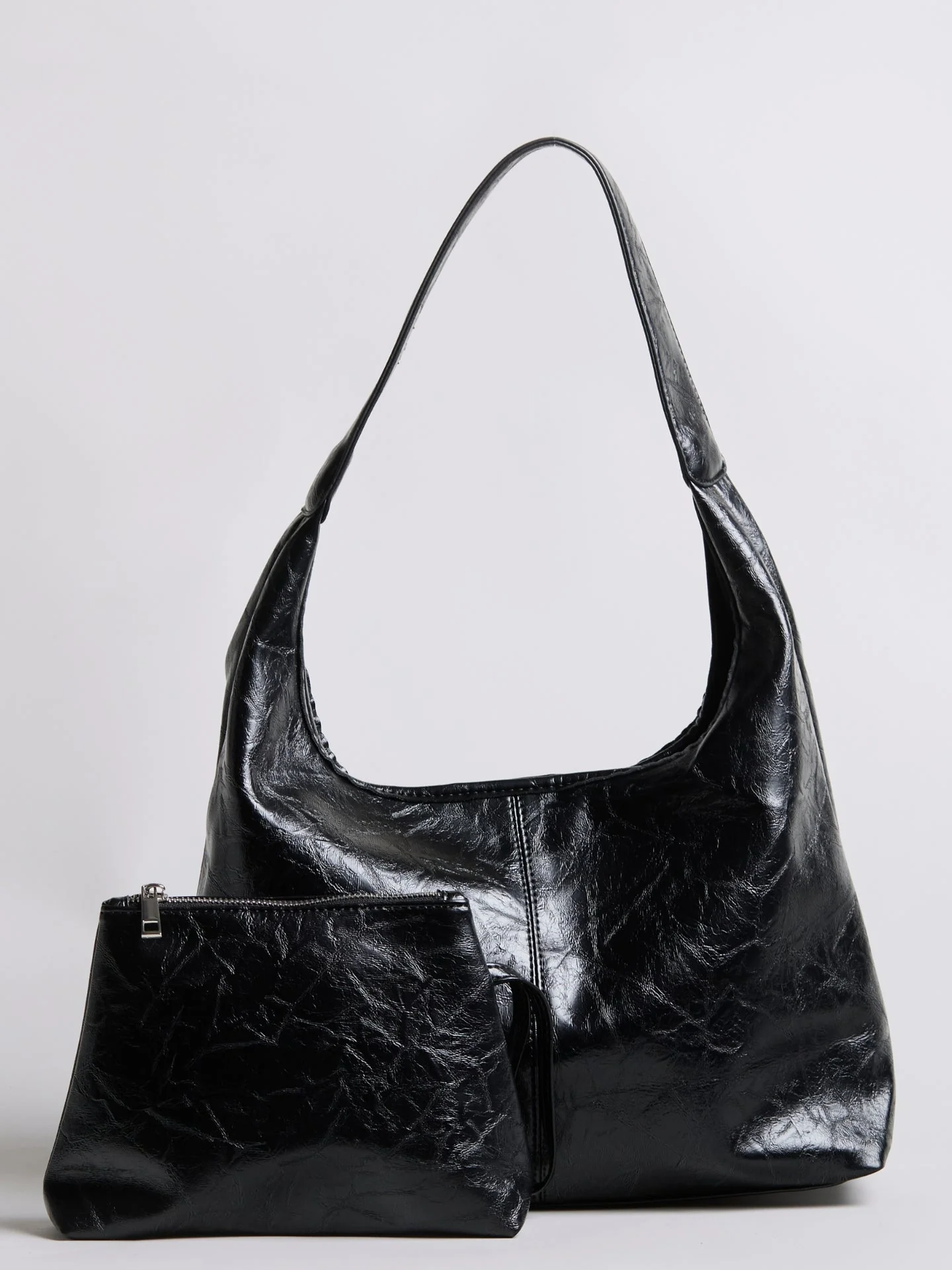 Scarlett Distressed Vegan Leather Tote - Image 19