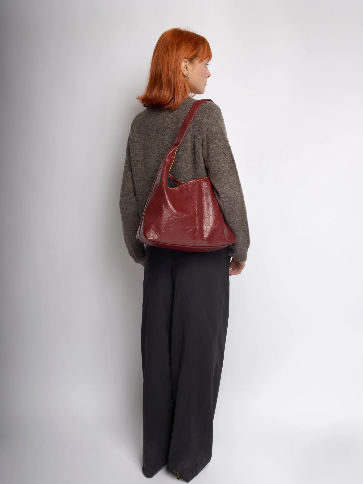 Scarlett Distressed Vegan Leather Tote - Image 27