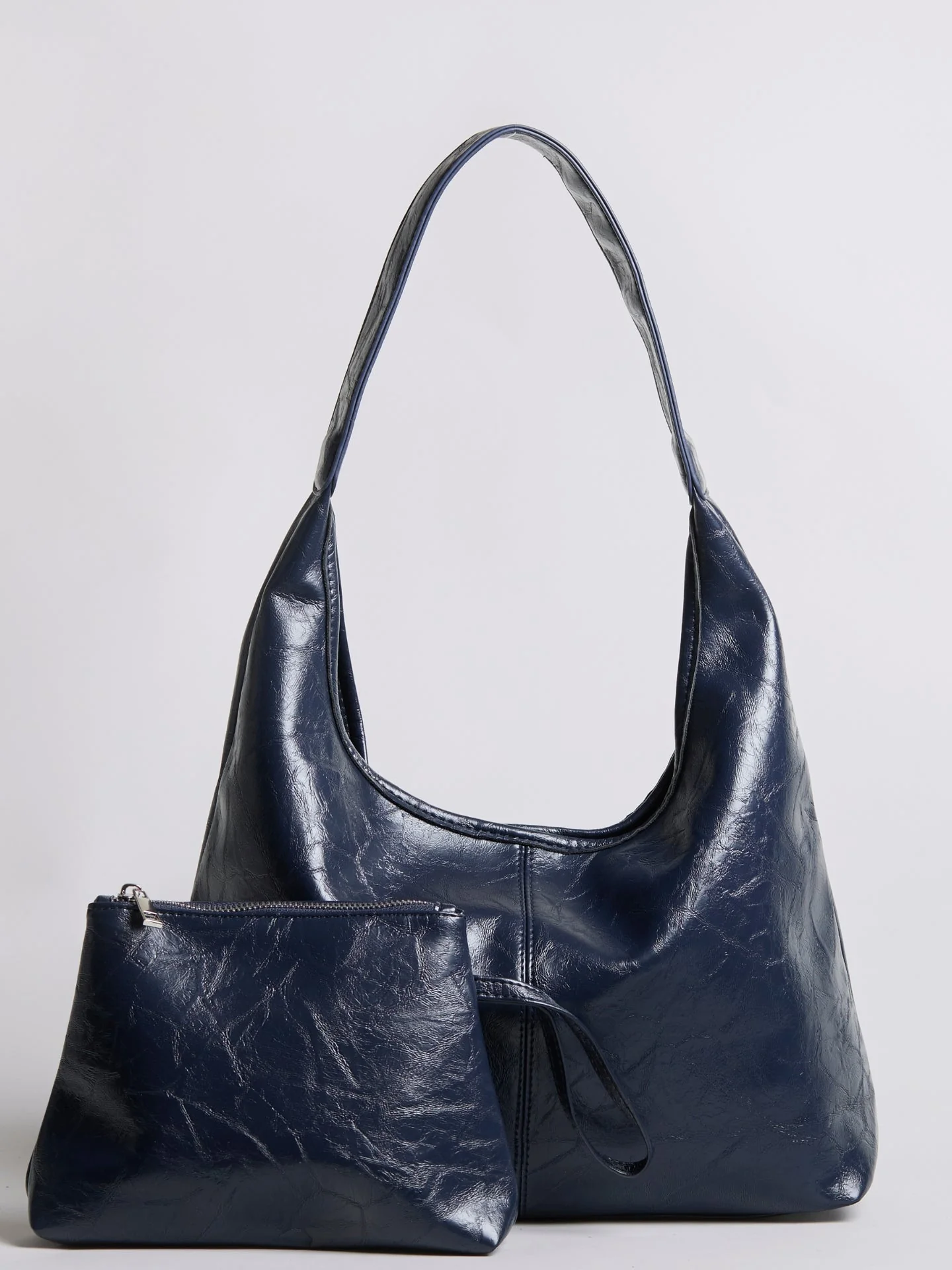 Scarlett Distressed Vegan Leather Tote - Image 30