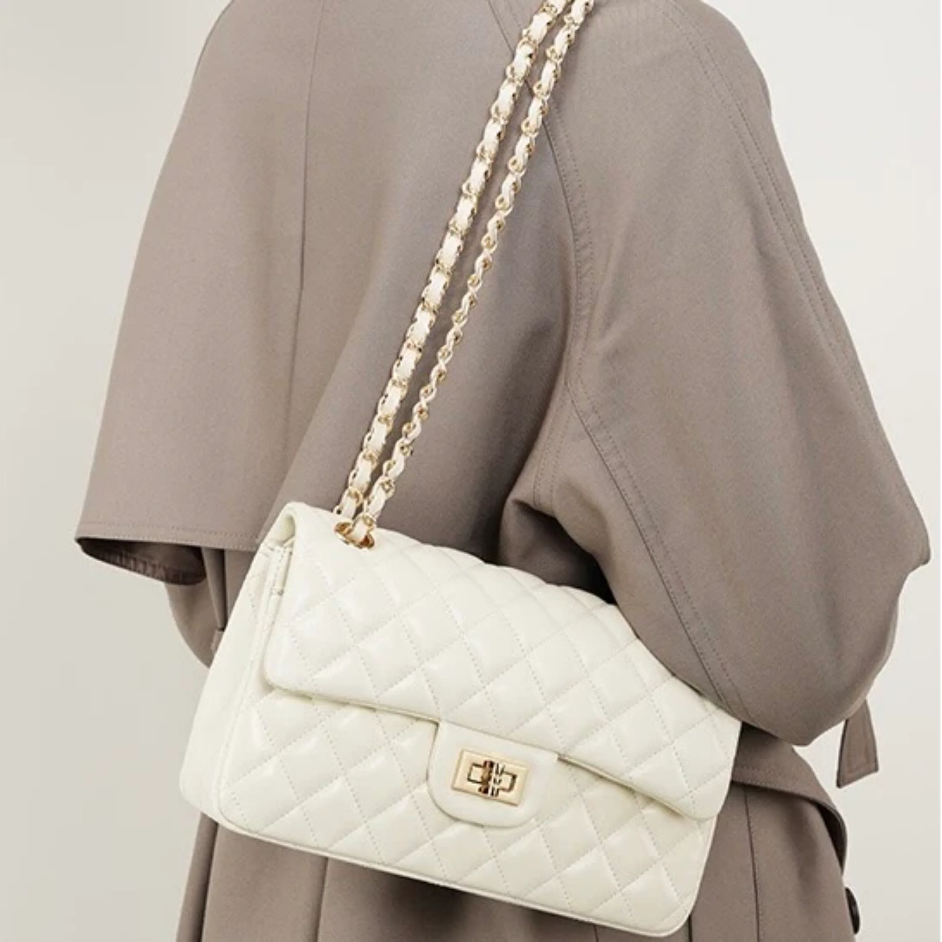 Donna Genuine Leather Shoulder Crossbody Bag - Image 5