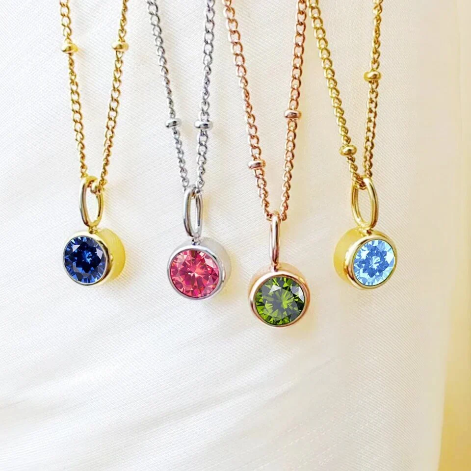 Dora Birthstone Radiance Necklace - Image 5