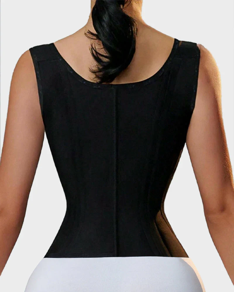 Double Waistband Corset Vest - Image 3