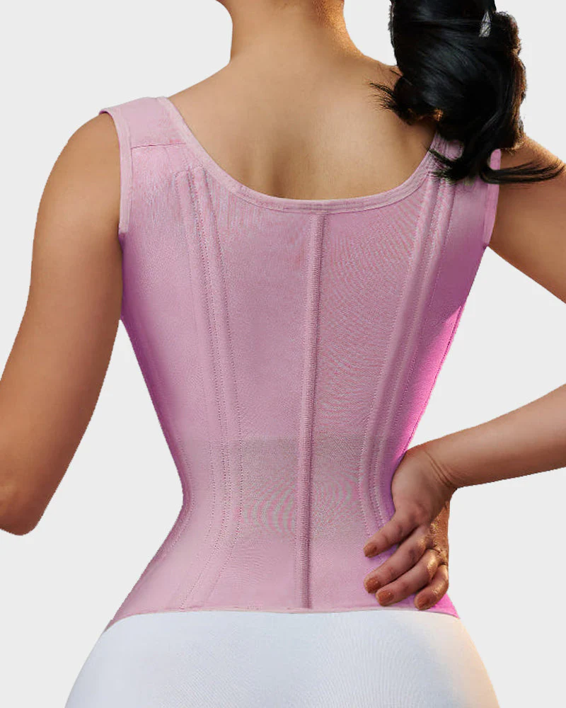Double Waistband Corset Vest - Image 5