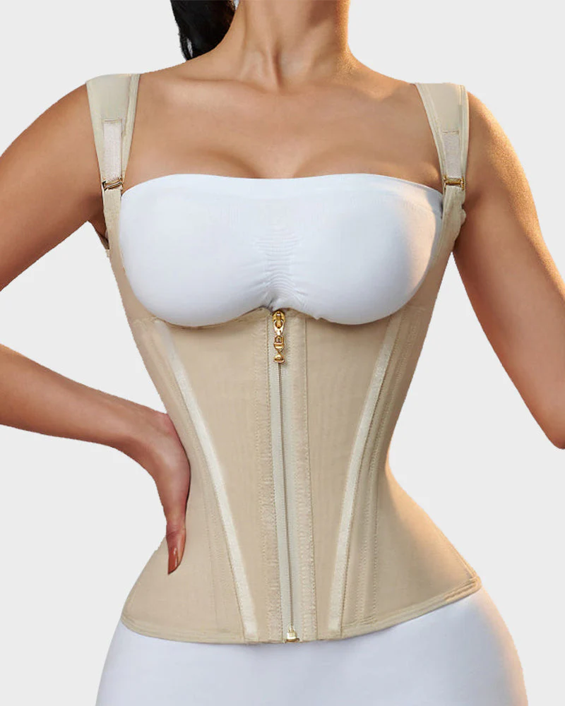 Double Waistband Corset Vest - Image 6