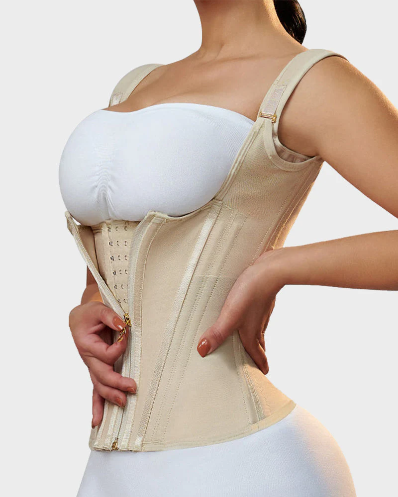 Double Waistband Corset Vest - Image 7