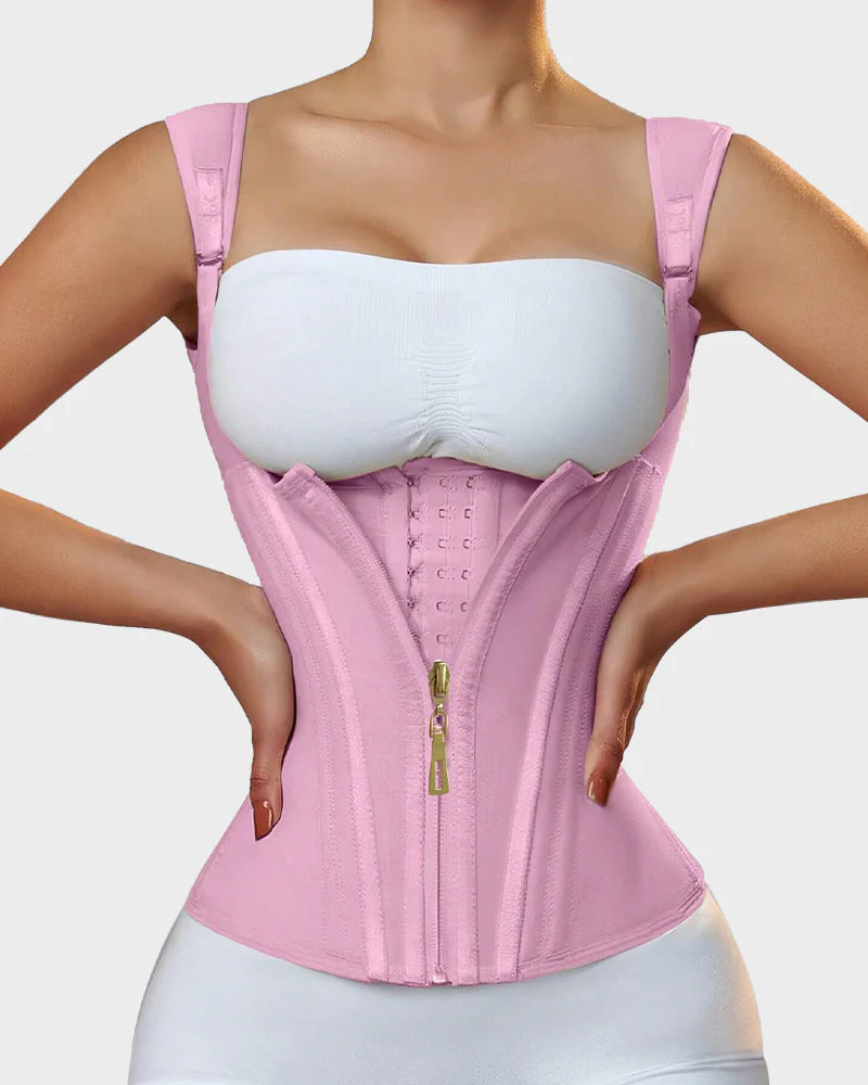 Double Waistband Corset Vest - Image 9