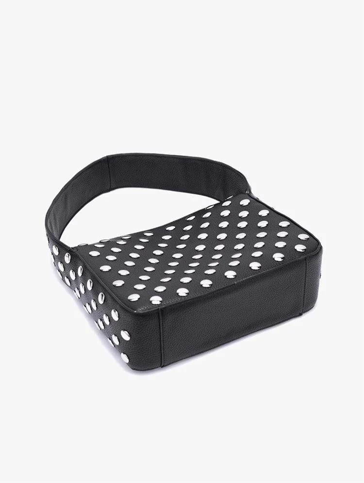 Ebon Élan Structured Shoulder Bag - Image 3