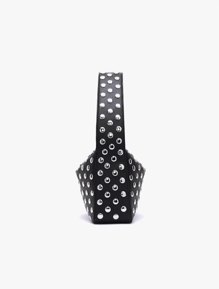 Ebon Élan Structured Shoulder Bag - Image 5