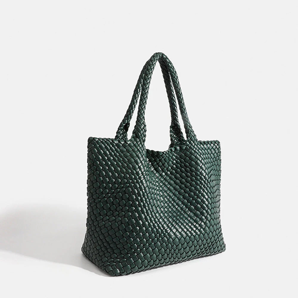 Elara Woven Luxe Tote - Image 10