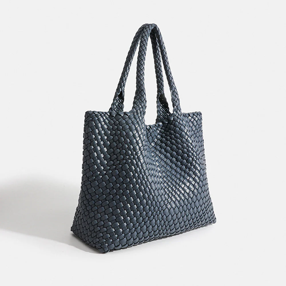 Elara Woven Luxe Tote - Image 7