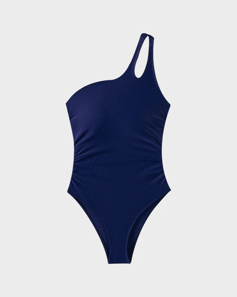Elegance One-Shoulder Sculpting Swimsuit - Image 10