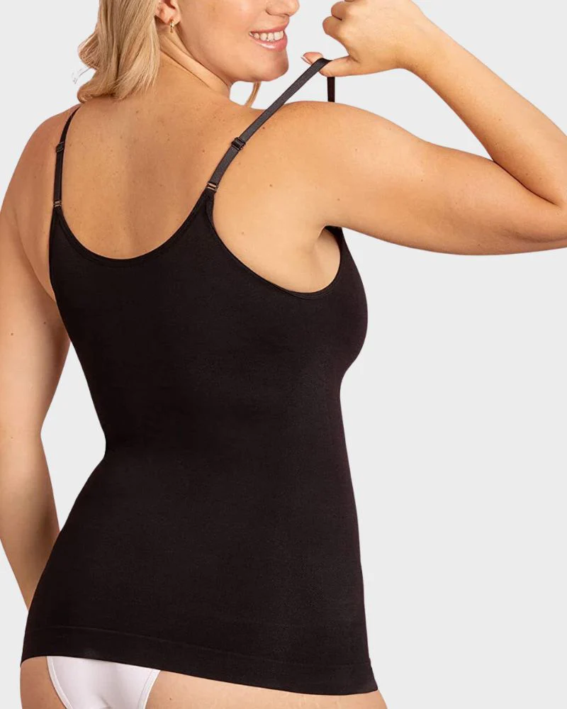 Elegance Scoop Neck Tummy Control Cami - Image 2