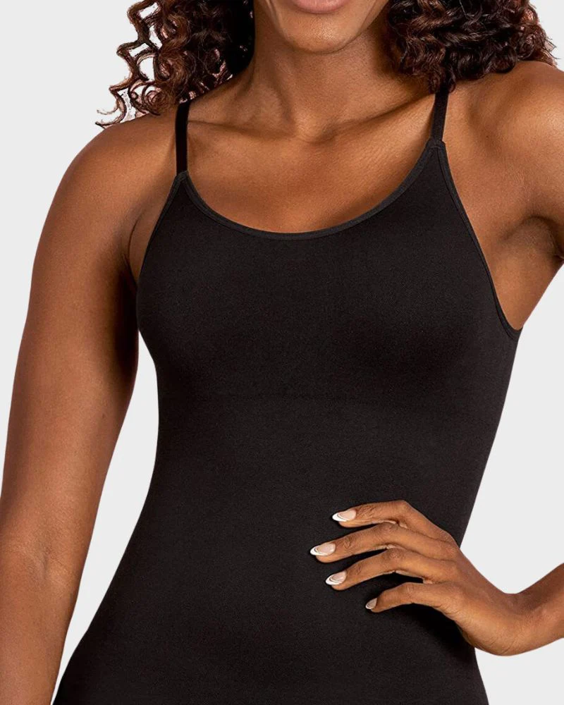 Elegance Scoop Neck Tummy Control Cami - Image 3