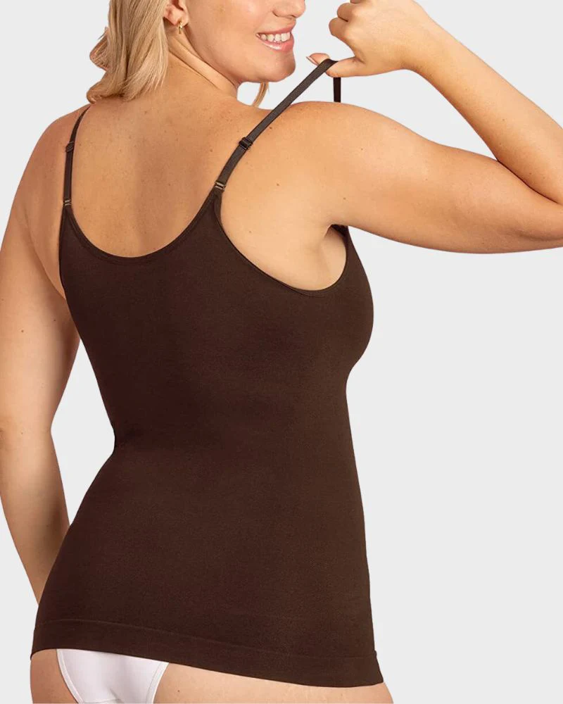 Elegance Scoop Neck Tummy Control Cami - Image 5
