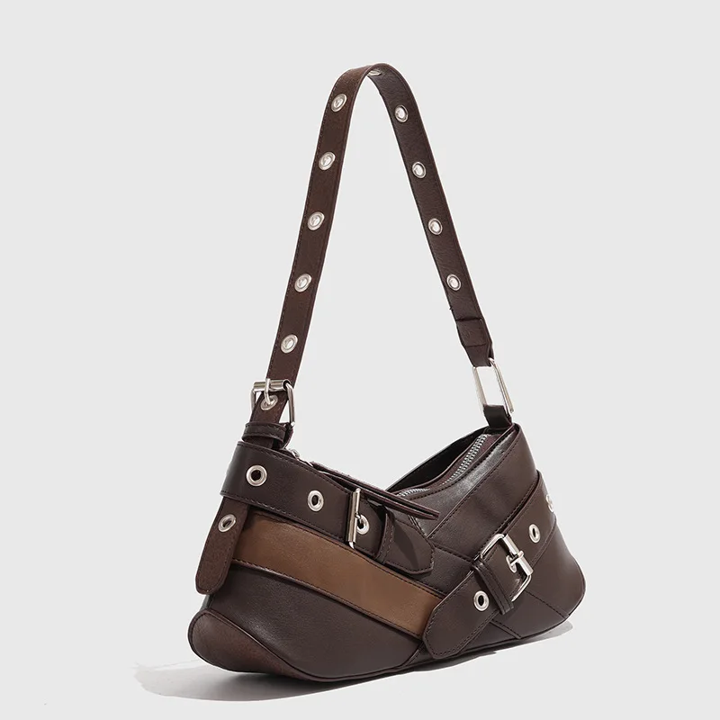 Elysian Buckle-Strap Shoulder Bag - Image 12
