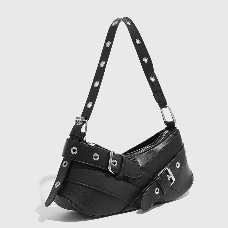Elysian Buckle-Strap Shoulder Bag - Image 4