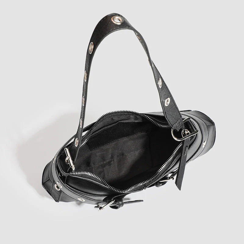 Elysian Buckle-Strap Shoulder Bag - Image 8