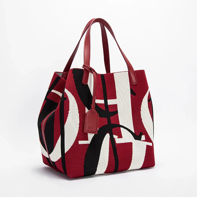 Elysian Woven Luxe Handbag - Image 5