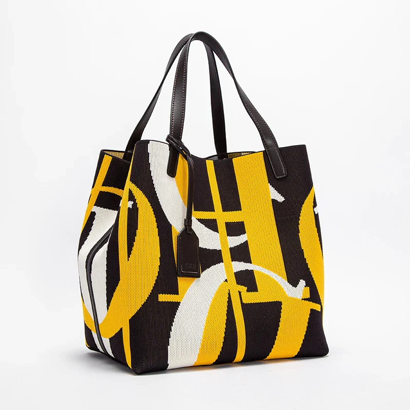 Elysian Woven Luxe Handbag - Image 6
