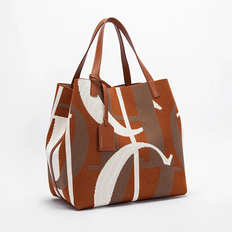 Elysian Woven Luxe Handbag - Image 7