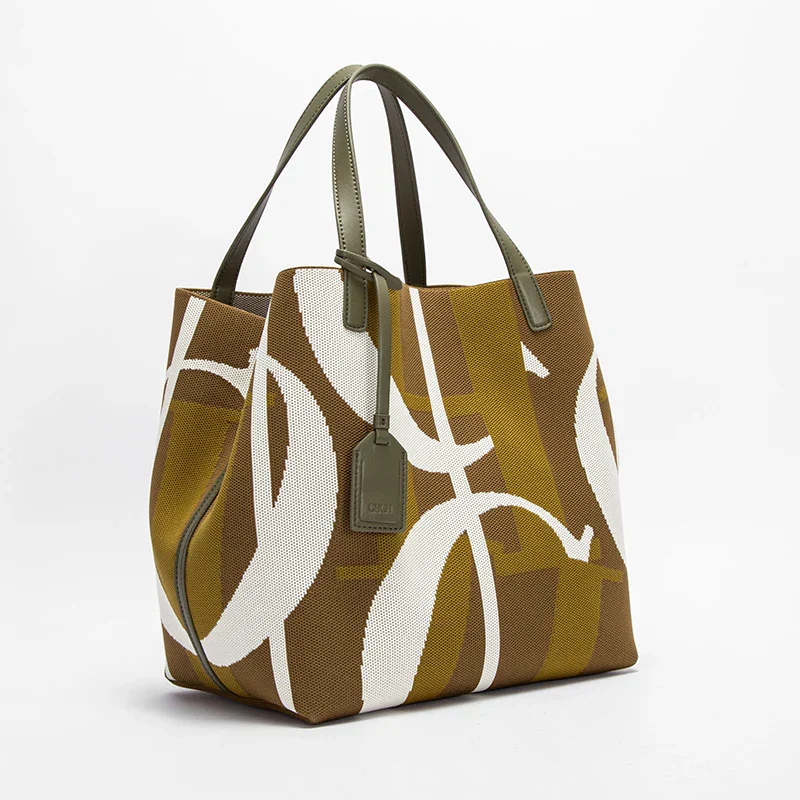 Elysian Woven Luxe Handbag - Image 8